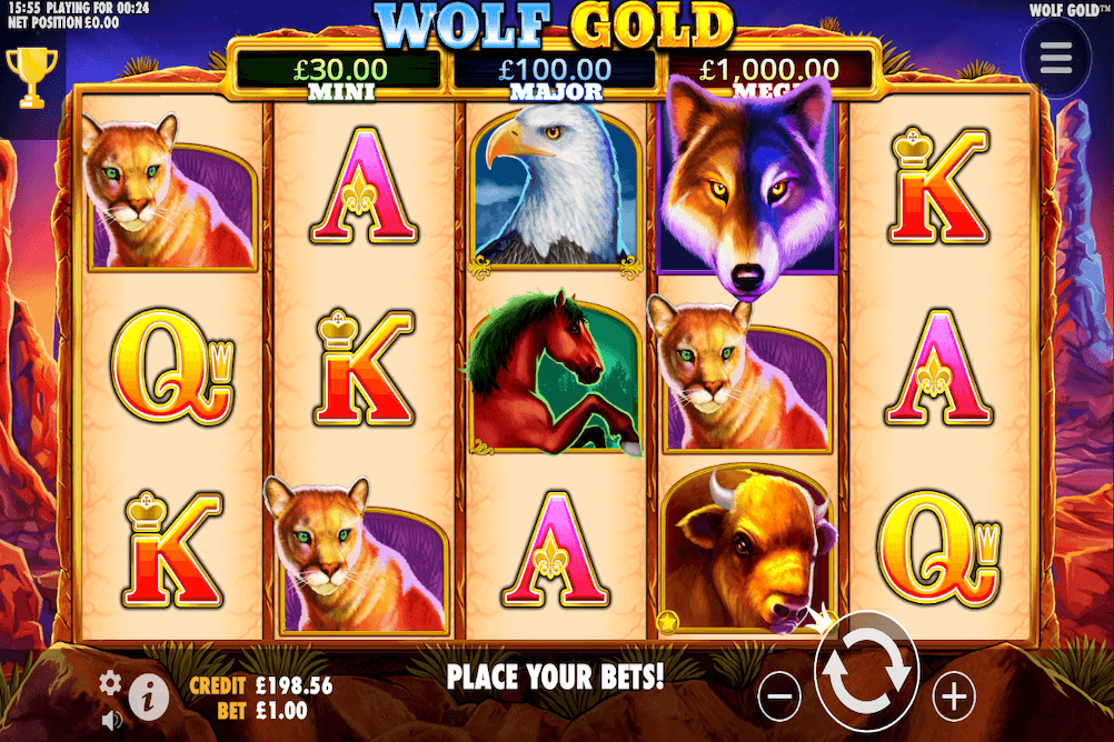 wolf gold slot